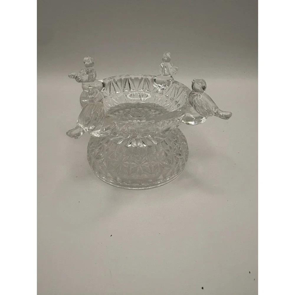 Hofbauer Byrd Crystal Bird Bath 3.5x5.5